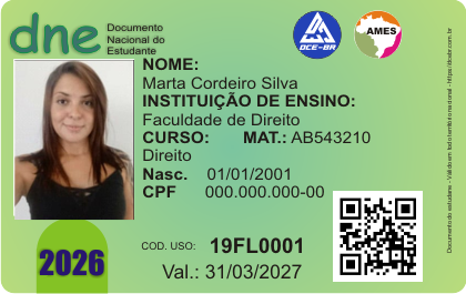 Carteira de Estudante
